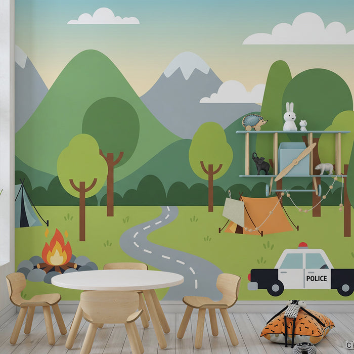 Barnrumstapet | Campingäventyr mitt i naturen