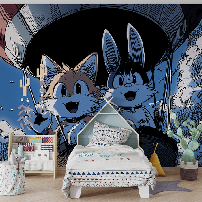 Barntapet | Ballongäventyr med söta djur