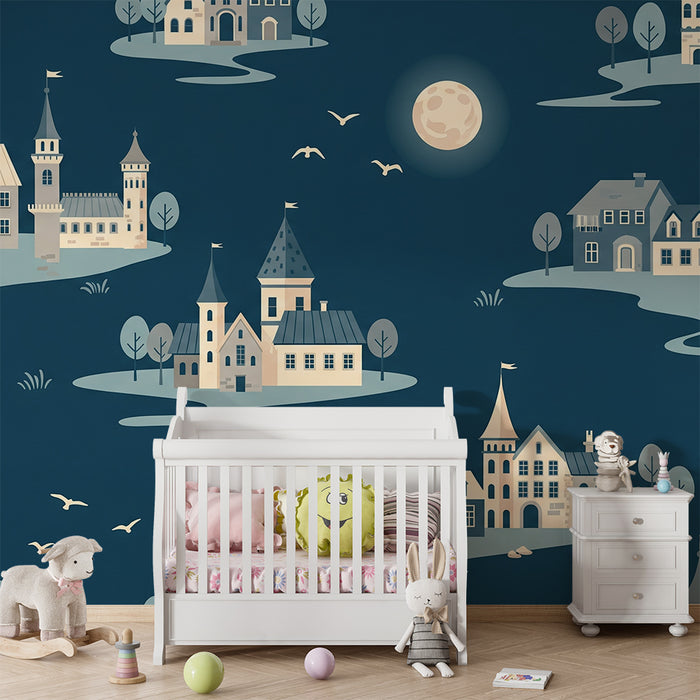 Magistraali lastetoa magasinipilt | Võluvad majad ja öised maastikud