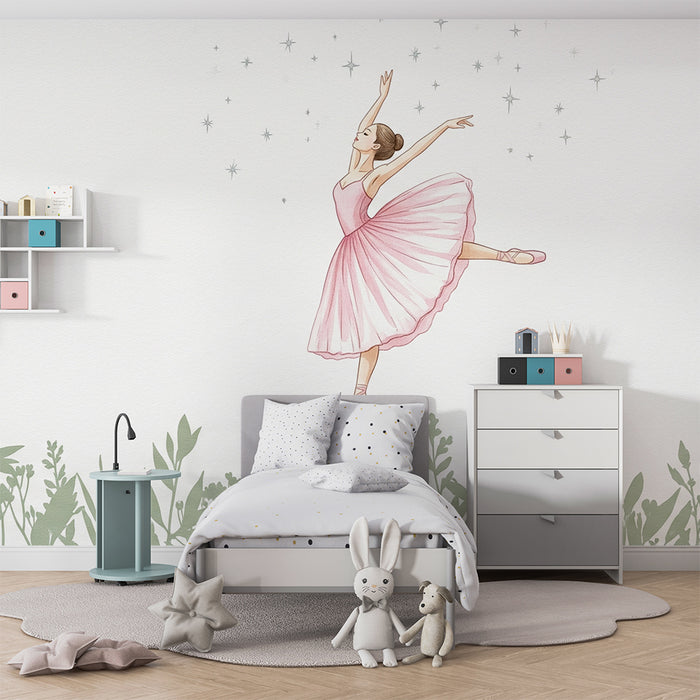 Detská izba tapeta | Baletka uprostred prírody