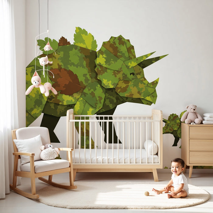 Kids room wallpaper | Varjatud dinosaurused ja loodus