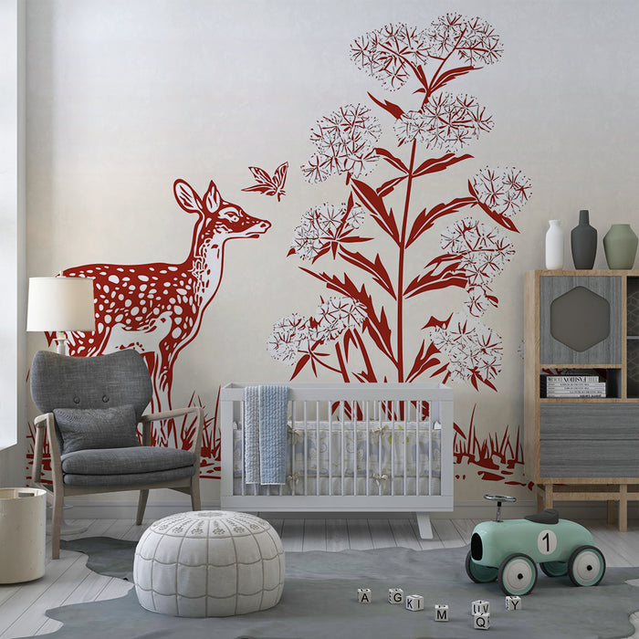 Barntapet | Delikat fauna och flora med en kid