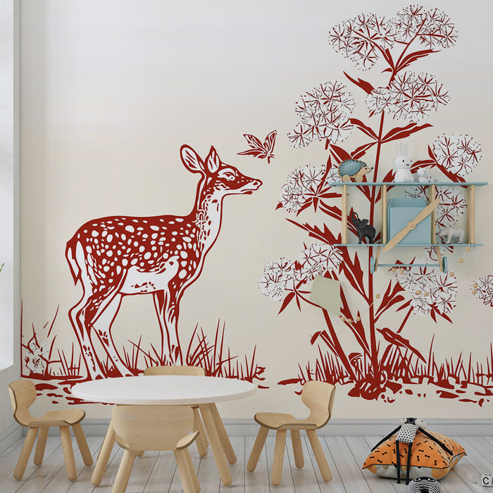 Barntapet | Delikat fauna och flora med en kid