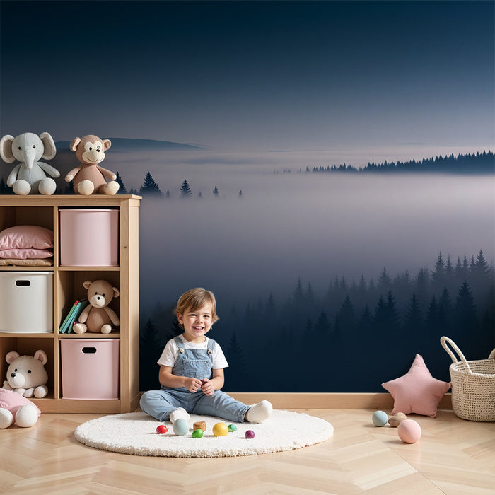 Barntapet | Dimmig och mystisk skog