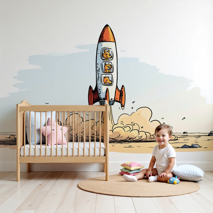 Barntapet | Rymdraket och rymdäventyr