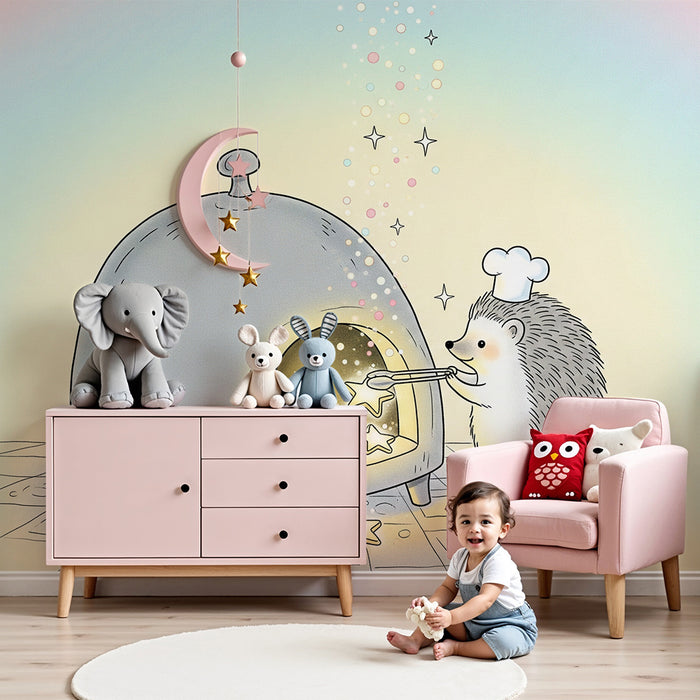 Barntapet | Kockigel förbereder magiska stjärnor