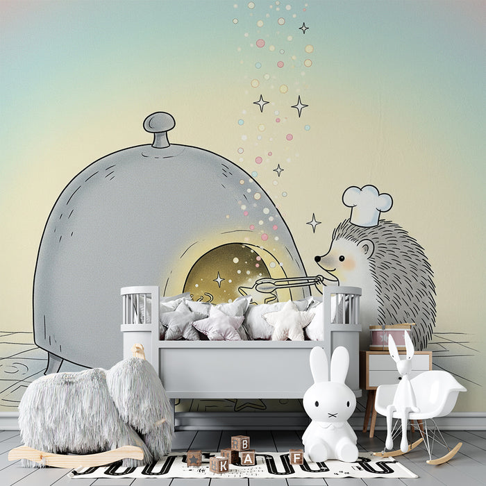 Barntapet | Kockigel förbereder magiska stjärnor