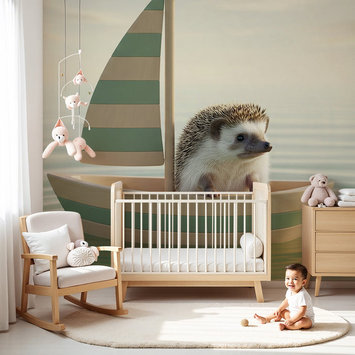 Barntapet | Sjöborre på en båt