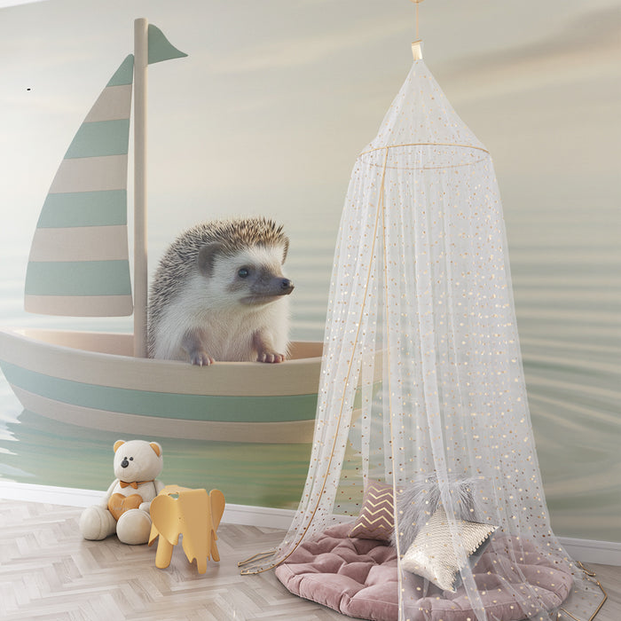 Barntapet | Sjöborre på en båt