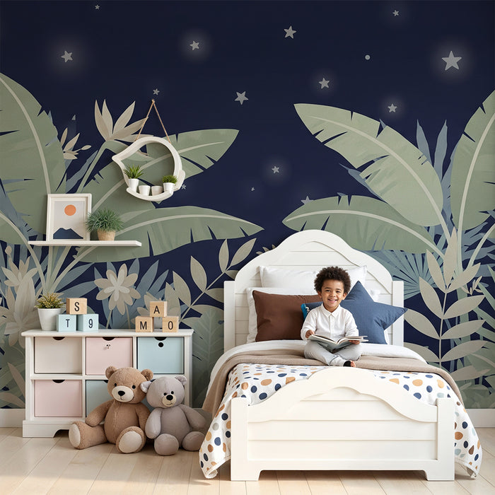 Barntapet | Stjärnklar djungel och lugnande vegetation
