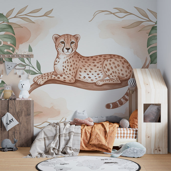 Kids room wallpaper | Rahu leebub lehtede all