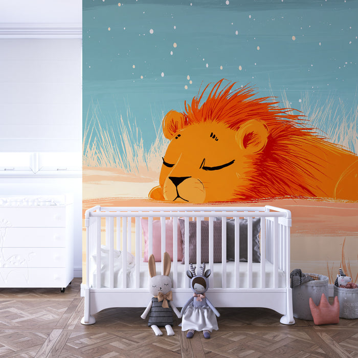 Papel de parede criança | Leu adormit sub cerul înstelat