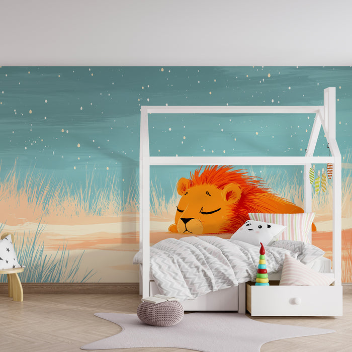 Papel de parede criança | Leu adormit sub cerul înstelat