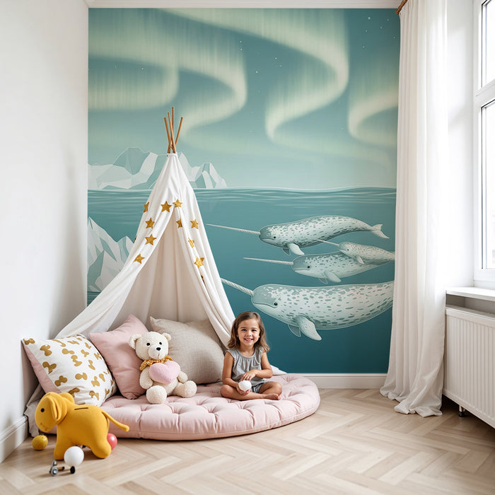 Barnetapet | Majestetiske narhvaler under nordlyset