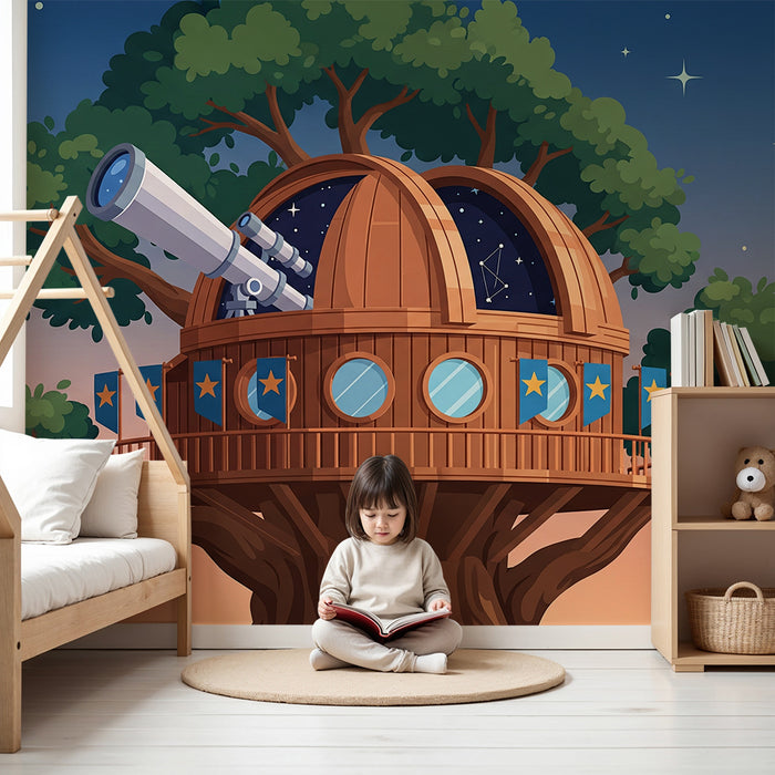 Barnetapet | Observatorium i tre under stjernehimmelen