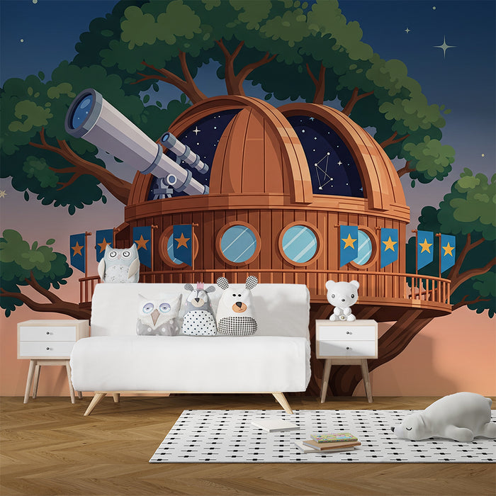 Barnetapet | Observatorium i tre under stjernehimmelen