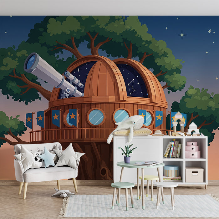 Barnetapet | Observatorium i tre under stjernehimmelen