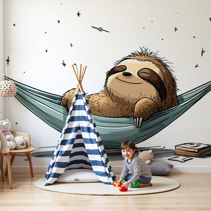 Papel de parede criança | Lazy relaxing in a hammock under the stars