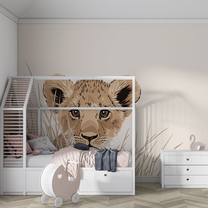 Barntapet | Liten lejonspelare i savannen