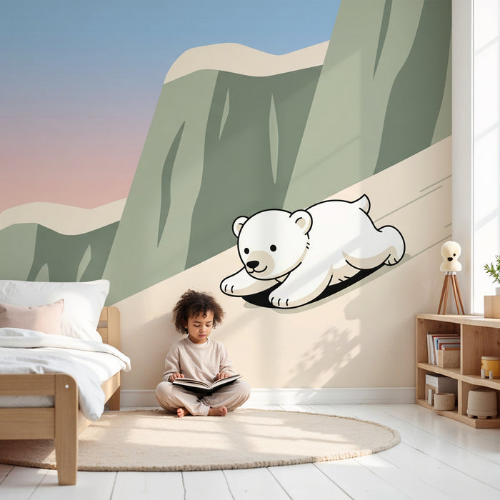 Barntapet | Liten isbjörn på äventyr