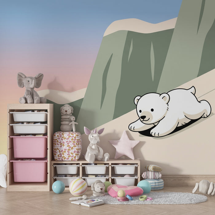 Barntapet | Liten isbjörn på äventyr