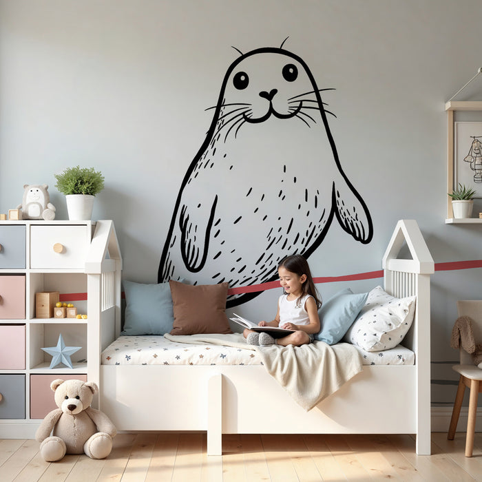 Barntapet | Balanserande akrobatisk säl