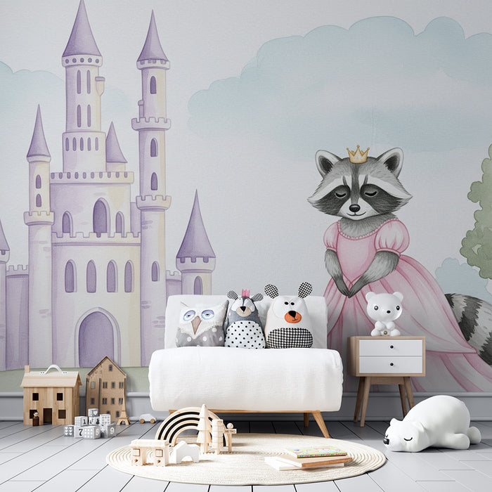 Tapety dla dzieci | Księżniczka szop i magiczny zamek