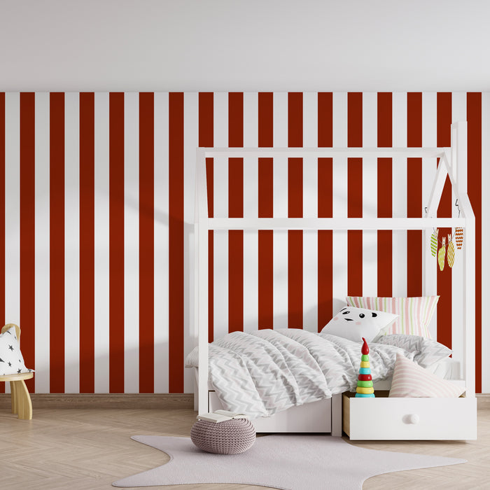 Papel de parede criança | Listras elegantes e modernas