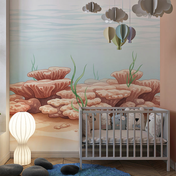Detská izba tapéta | Podmorský koralový útes
