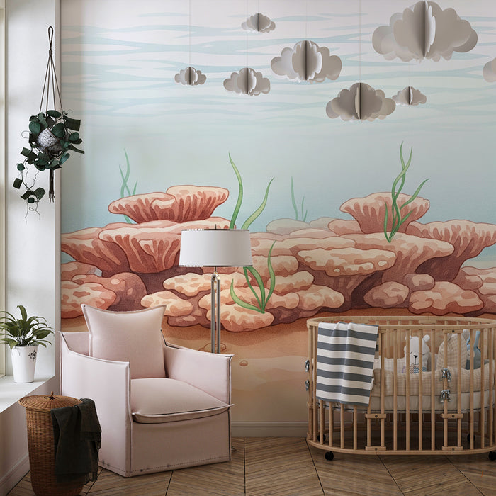 Detská izba tapéta | Podmorský koralový útes
