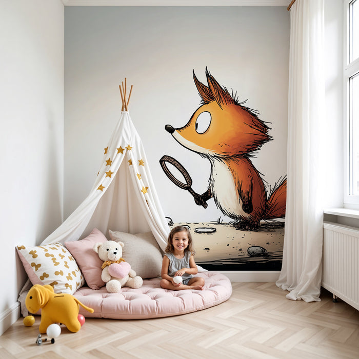 Barntapet | Nyfiken räv och nattlig utforskning