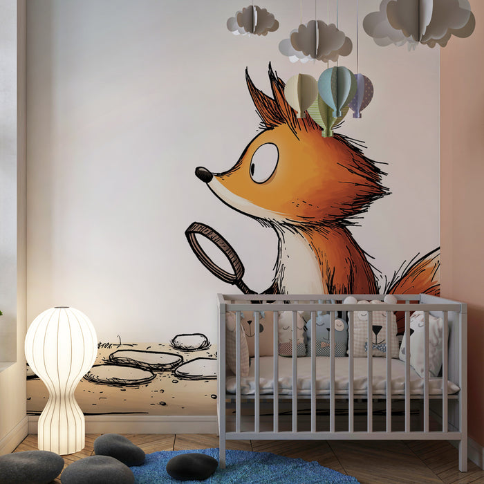 Barntapet | Nyfiken räv och nattlig utforskning