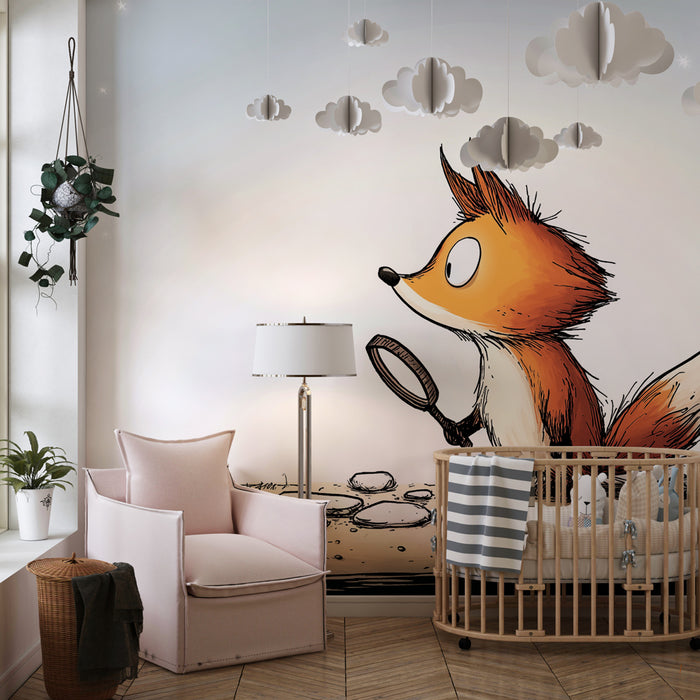 Barntapet | Nyfiken räv och nattlig utforskning