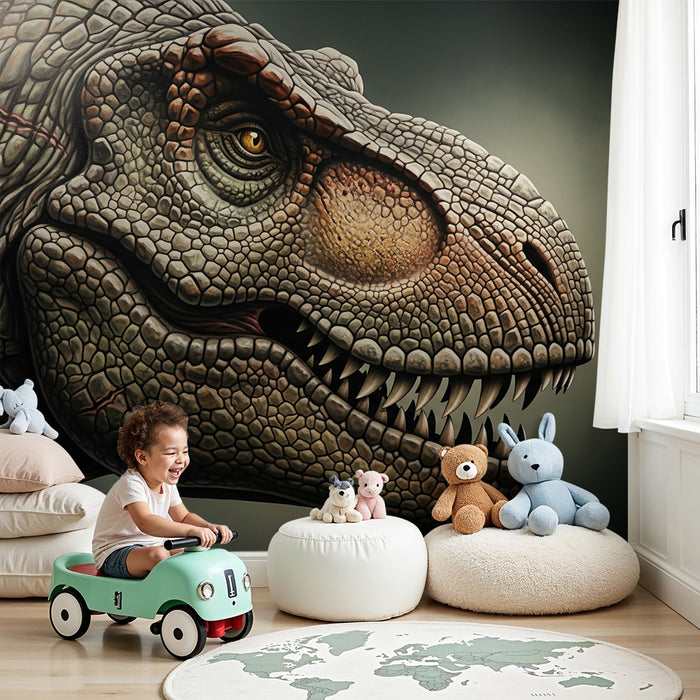Papel de parede para quarto de criança | T-Rex majestoso e fascinante