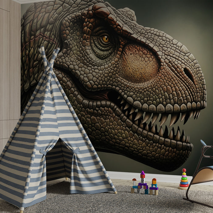 Papel de parede para quarto de criança | T-Rex majestoso e fascinante