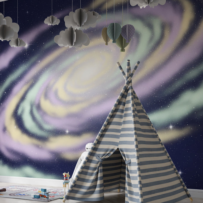 Kinderzimmer Tapete | Reise ins Herz der Galaxie