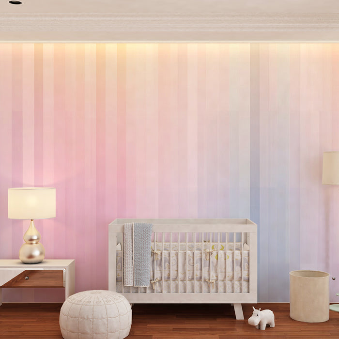 Barntapet | Mjukt pastellfärgat gradient