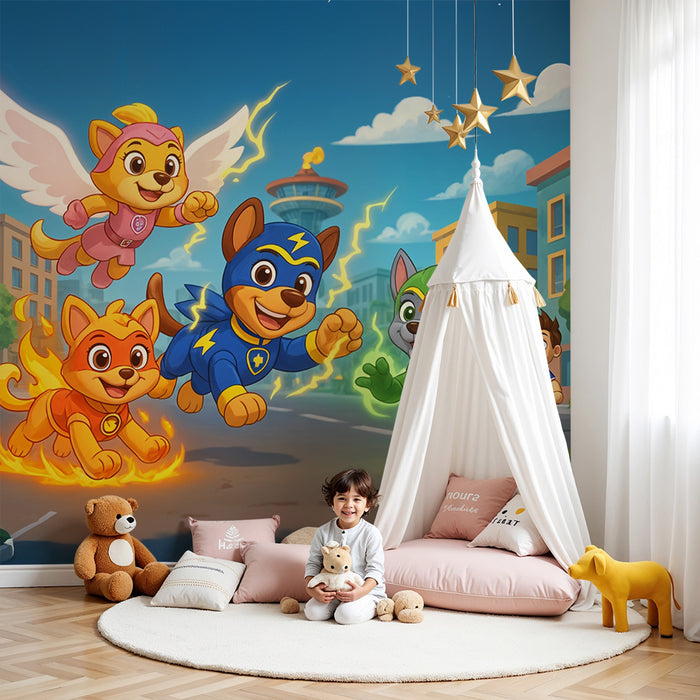 Paberitapeet loomadele superkangelased | Seikluslikud animatsioonid linnas