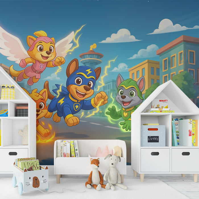 Paberitapeet loomadele superkangelased | Seikluslikud animatsioonid linnas