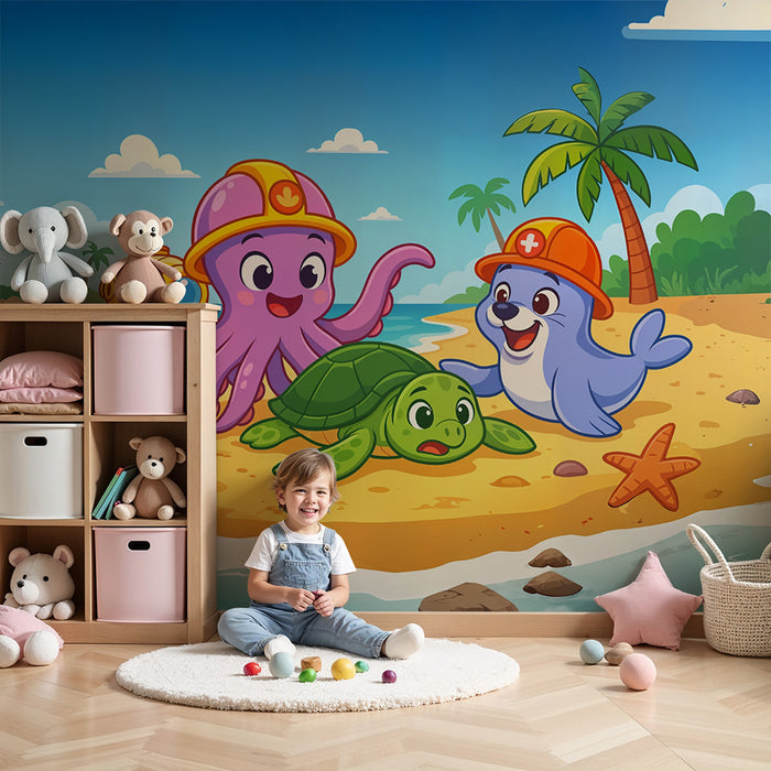 Paberitapeet ookean | Lõbusad seiklused rannas