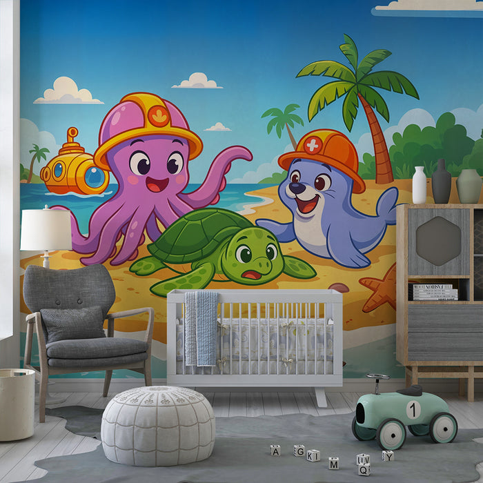 Paberitapeet ookean | Lõbusad seiklused rannas