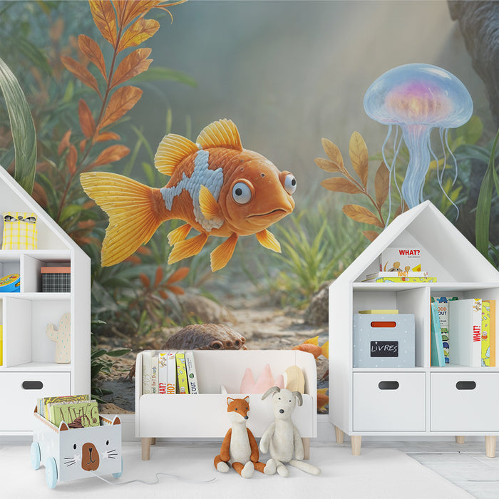 Papier za zid s morskim motivima | Animirani morski krajolik