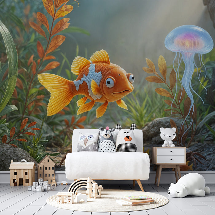 Papier za zid s morskim motivima | Animirani morski krajolik