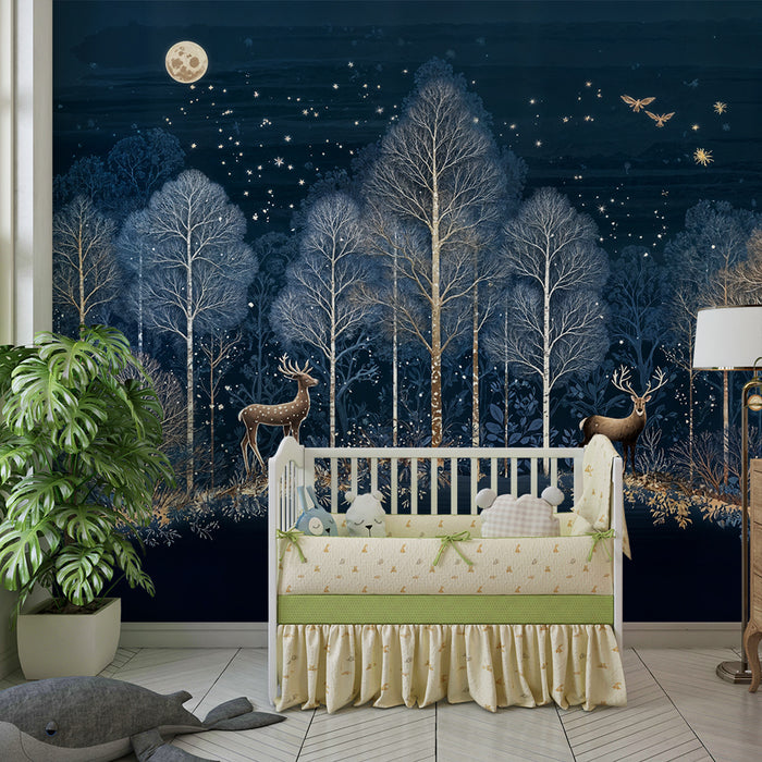 Barntapet | Förtrollande skog och lysande hjortar