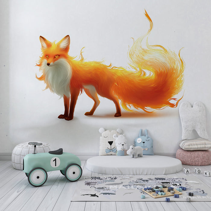 Papel de parede criança | Vulpe strălucitoare și luminoasă