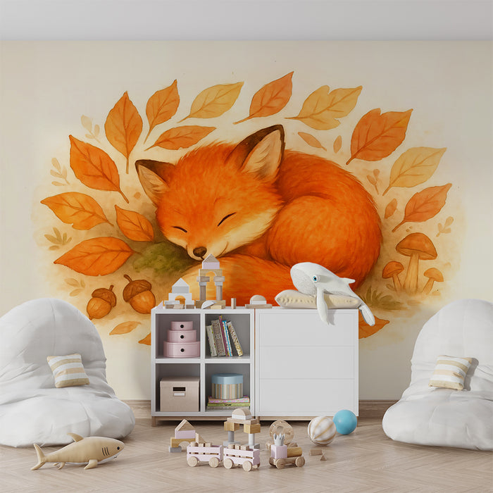 Tapet lis | Цветна есенна илюстрация