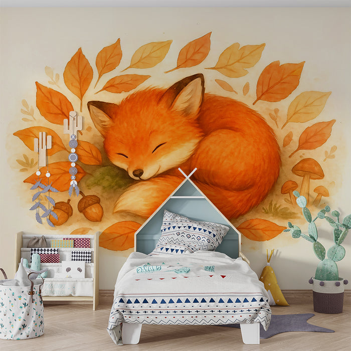 Tapet lis | Цветна есенна илюстрация