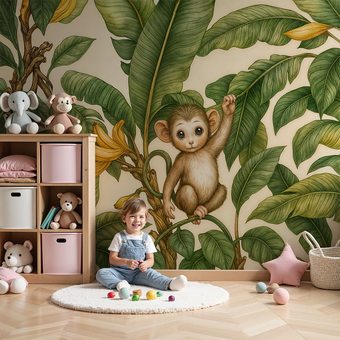 Papel pintado Jungle Mono | Dulzura exótica