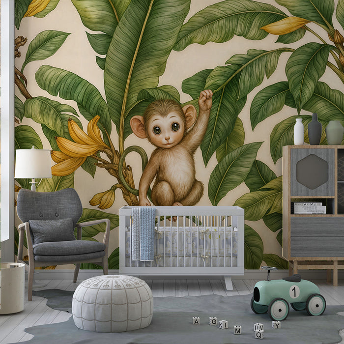 Papel pintado Jungle Mono | Dulzura exótica