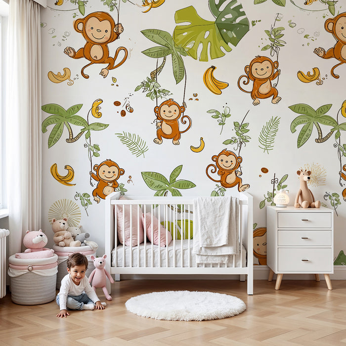 Papier peint opice | Tiskane džungle za igro